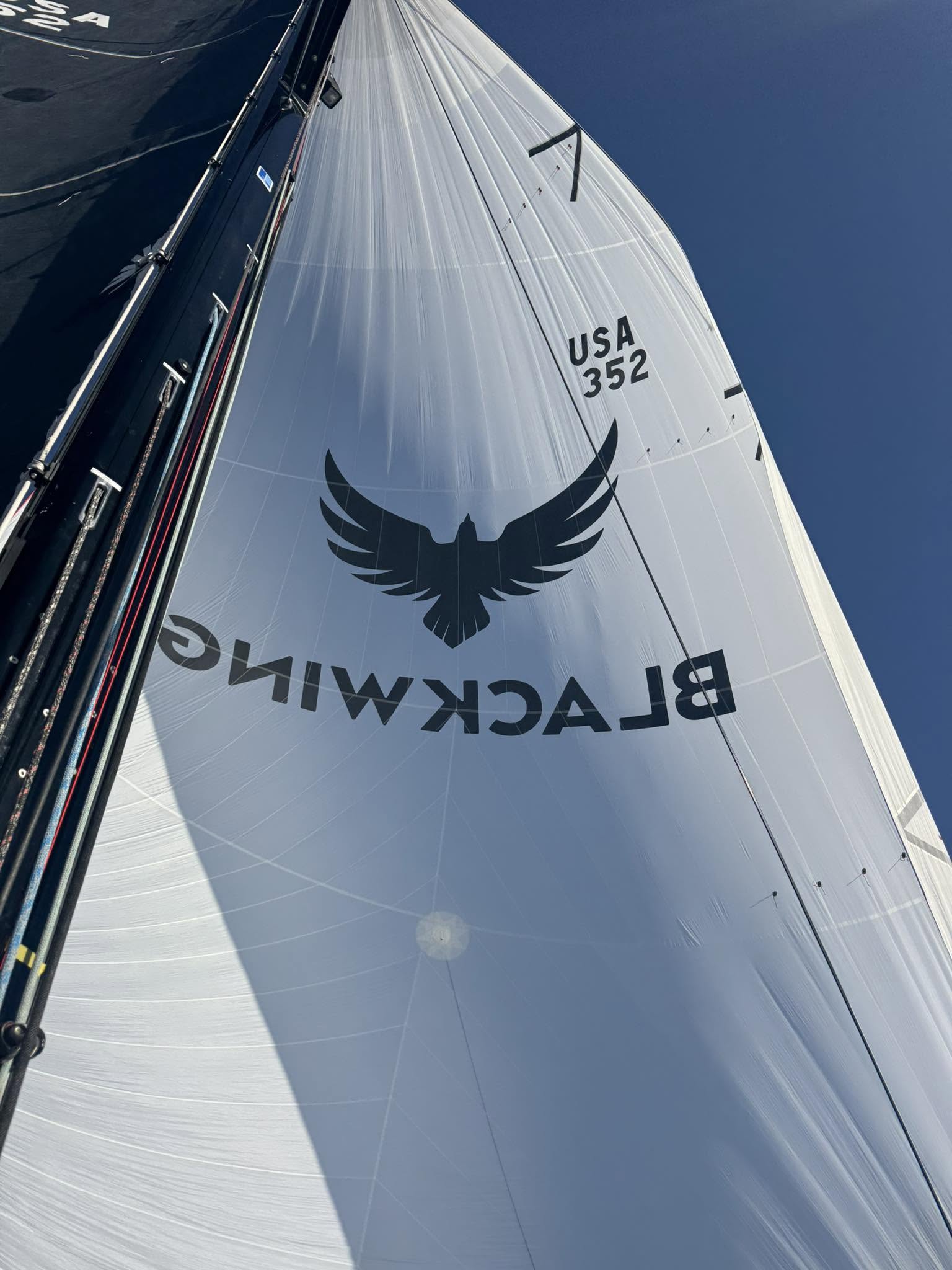 Film and photo shoot yacht charter in Los Angeles aboard Blackwing